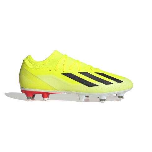 Zapatos de rugby X CrazyFast League SG Tacos híbridos Todo terreno Amarillo - Adidas