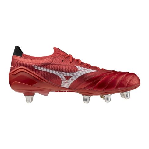 Botas de Rugby MORELIA Neo Beta Elite SI Tacos Atornillados Rojo – Mizuno